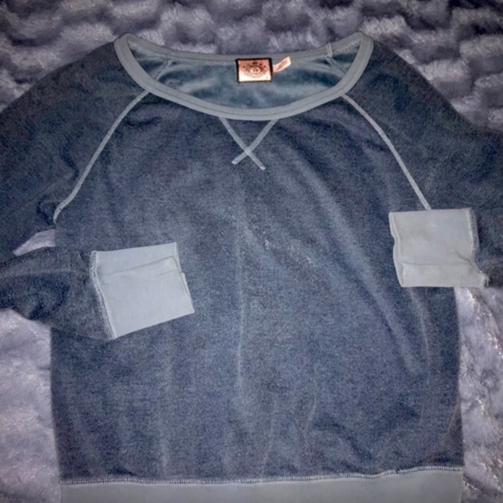Juicy Couture Blue Soft Sweatshirt XL